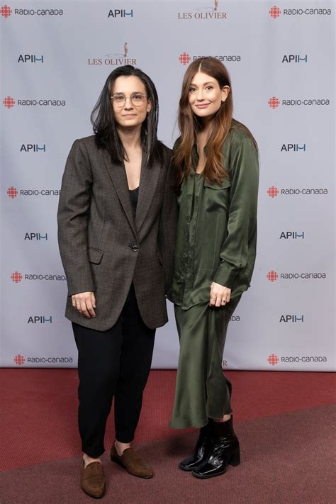 Katherine Levac et Chloé Robichaud rayonnent lors .